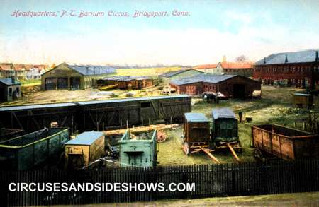 The P T Barnum Circus Winter Quarters