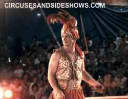 franzen Circus performer