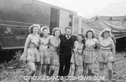Mills Bros Circus performers