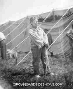 Circus Clown Mills Bros Circus 1947