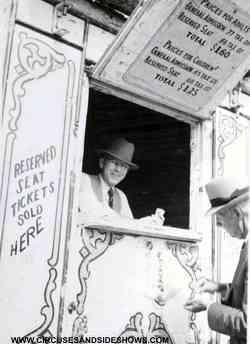 Arnold Maley on Cole Bros