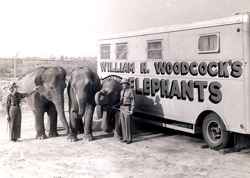 Bill Woodcock Rudy Brois. Circus