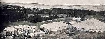 Campbell Bros Circus on lot