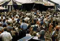 Cristiani Bros Circus midway