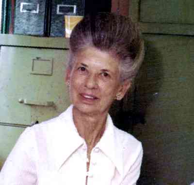 Edna Antes Clyde Beatty Cole Bros Office