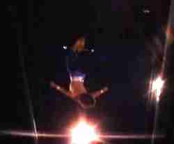 Aerialist Freddie White