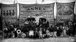 Hagenbeck Wallace Circus Sideshow