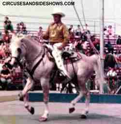 Joe Phillips riding Golden Mist