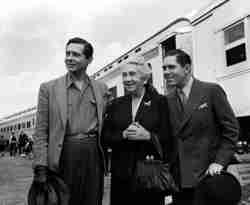 John Ringling North, his mother Ida and Henry Ringling North