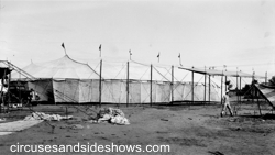 Kelly Miller Circus sideshow