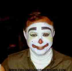 Circus Clown Kenny Dodd on Clyde Beatty Cole Bros