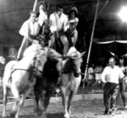 Rex Williams with Lucio and Gilda Cristiani