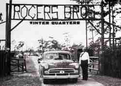 Rogers Brothers Circus Fort Myers winter quarters