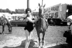 Sells and Gray Circus Performer