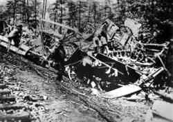 Walter L. Main Circus train wreck 2