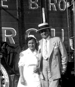 Zack Terrell and circus nurse